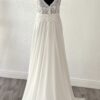 Jupe fluide en mousseline légère – robe de mariée élégante et accessible
