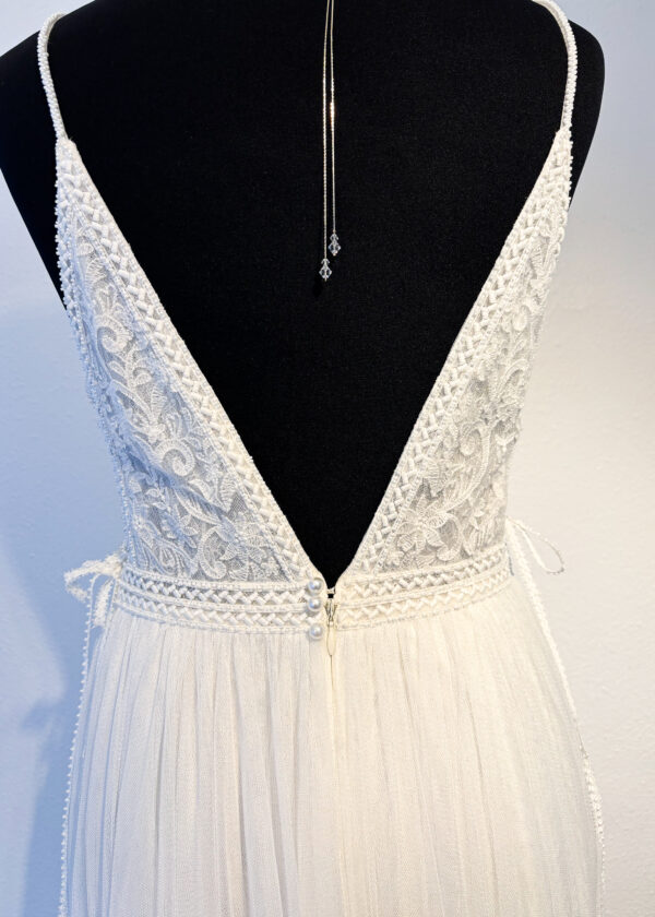 Robe de Mariée Ululan Trapèze Aire Barcelona – Image 6