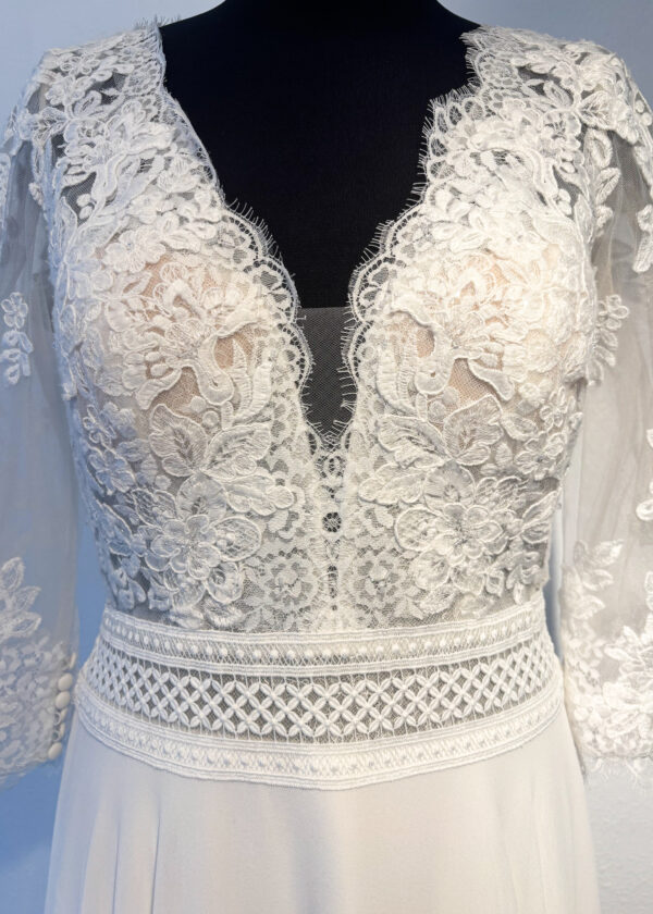 Robe de Mariée Amber Fluide Adriana Alier – Image 4