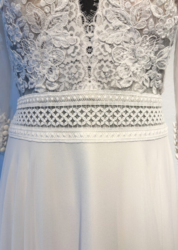Robe de Mariée Amber Fluide Adriana Alier – Image 5