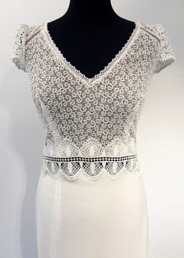 Robe de Mariée Seul au Monde Droite Fabienne Alagama – Image 3