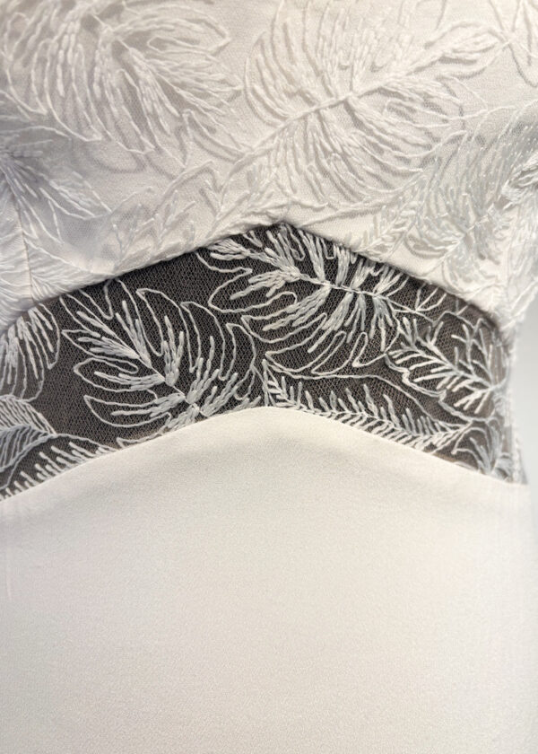Robe de Mariée Echappée Belle Droite Fabienne Alagama – Image 7