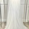Robe de mariée 23407 – élégance romantique avec dentelle florale et jupe fluide en chiffon.