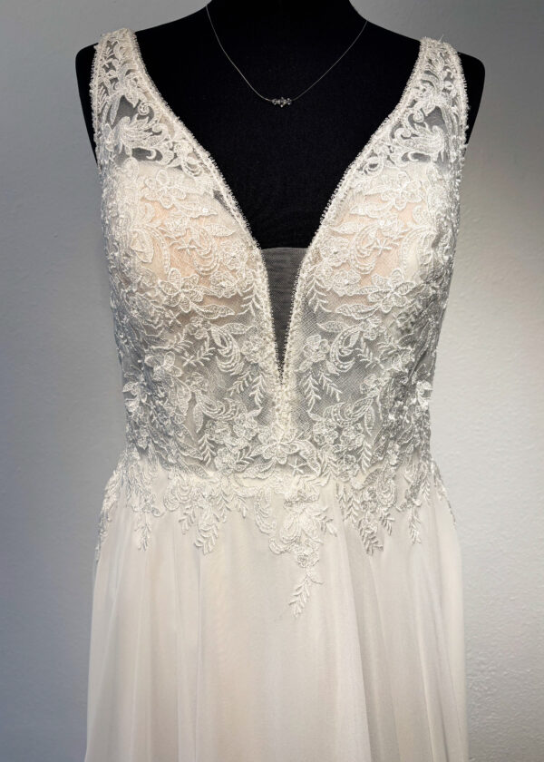 Robe de Mariée Honey Droite Adriana Alier – Image 4