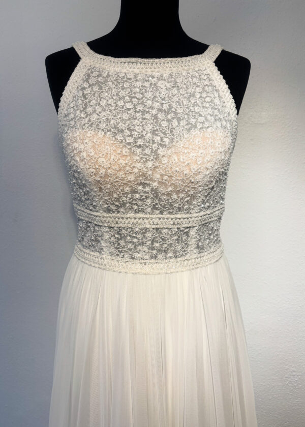 Robe de Mariée Kalina Coupe Droite Rosa Clara – Image 4