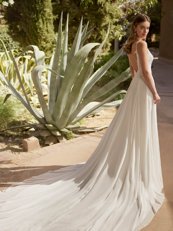 Robe de Mariée Lolita Trapèze Alma Novia – Image 2