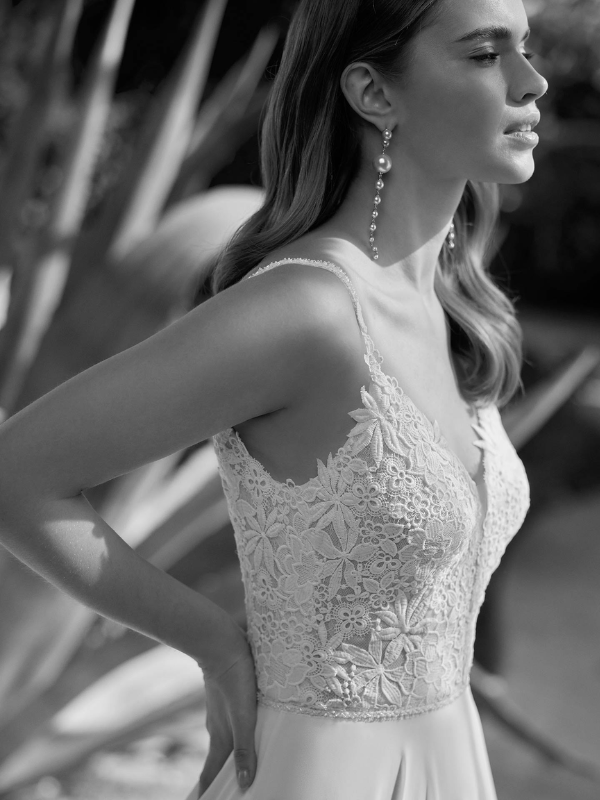 Robe de Mariée Lolita Trapèze Alma Novia – Image 3