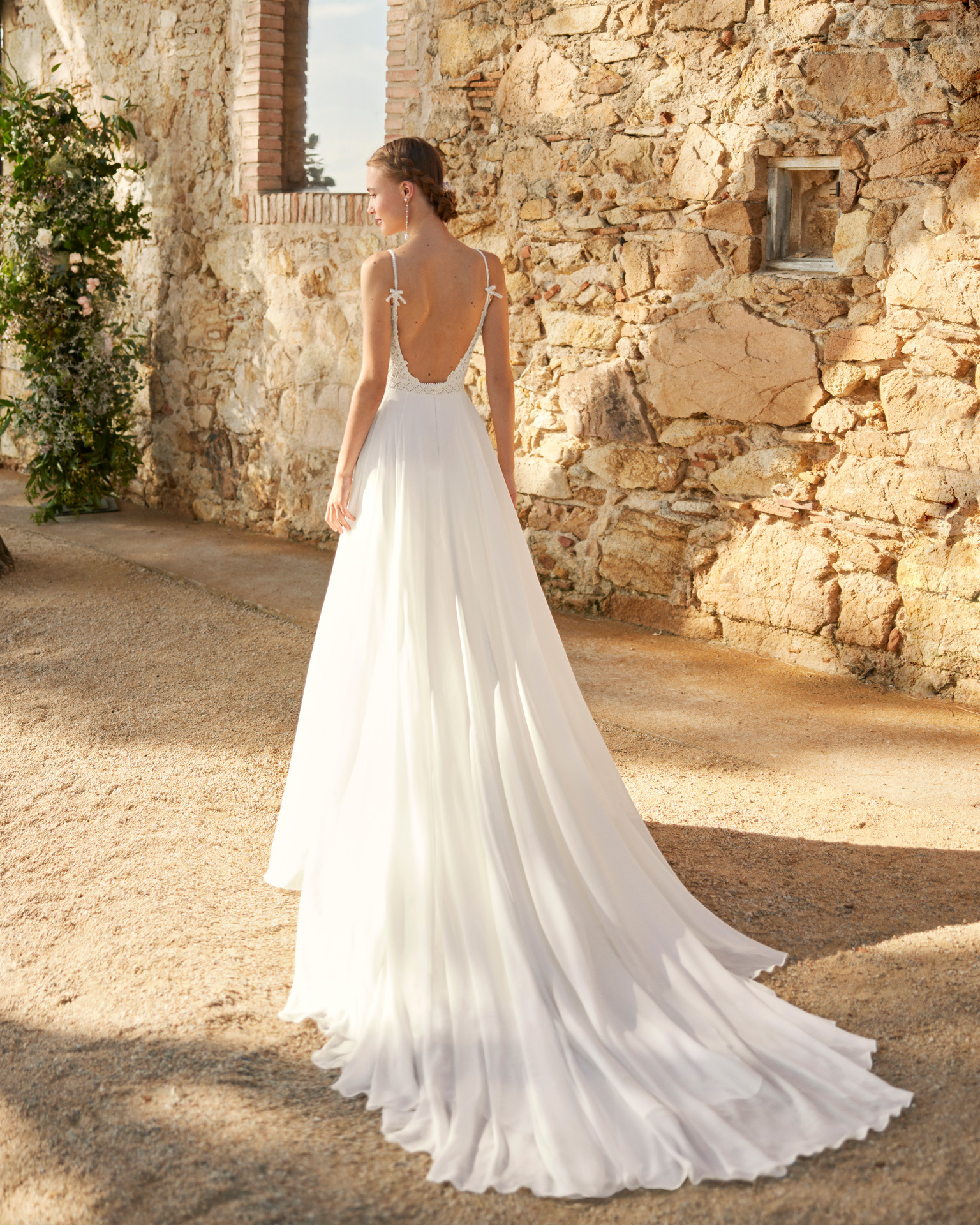 Robe de Mariée Rihan Trapèze Alma Novia – Image 2