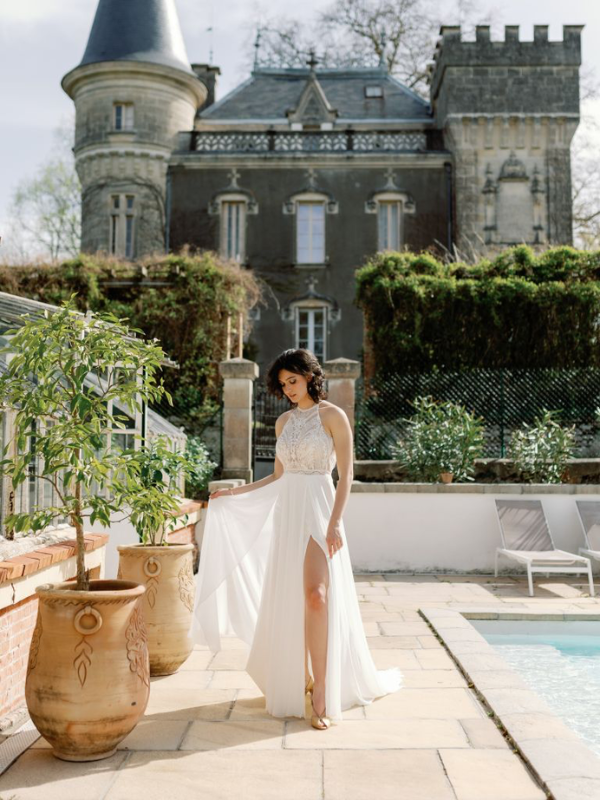 Robe de Mariée Tendy Fluide Angeola