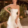 Robe mariée R169L Créatif Paris Asymétrique