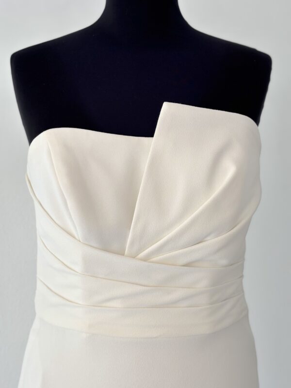 Robe de Mariée Bustier asymétrique - Adriana Alier