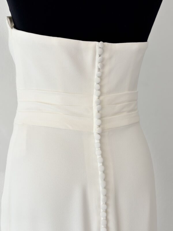 Boutons nacrée robe de mariée - Adriana Alier