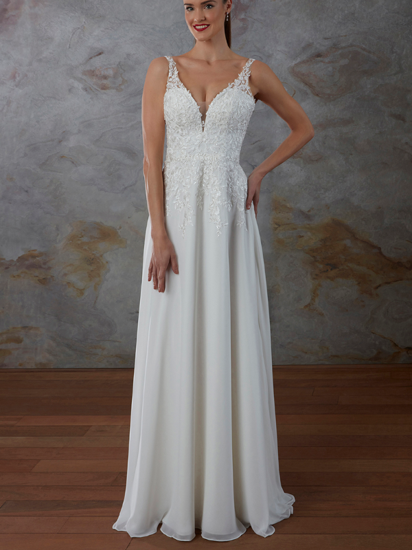 Robe de Mariée Rhonda Fluide Atelier Nuptial