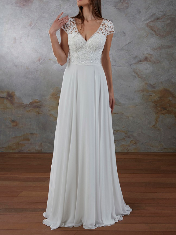 Robe de Mariée Rebecca Fluide Atelier Nuptial