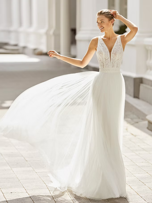 Robe de Mariée Sarel Princesse de Adriana Alier