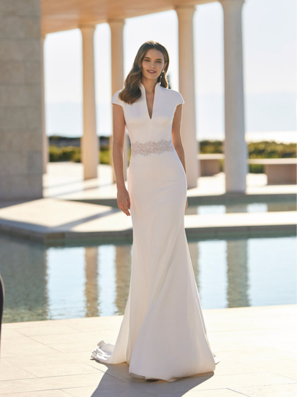 Robe de Mariée Vasco Fourreau Rosa Clara