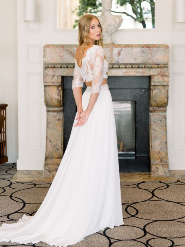 Robe de Mariée Rima 2 pièces Angeola