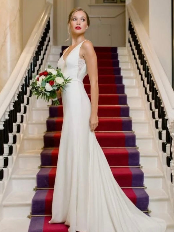 Robe de Mariée Rivna Fourreau Angeola