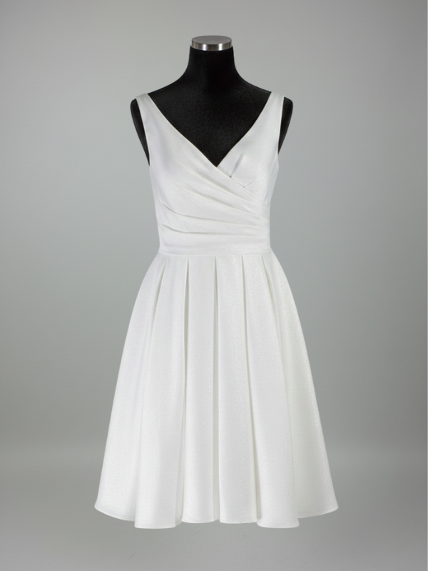 Robe de Mariée Courte RC8291 de Ellebeline