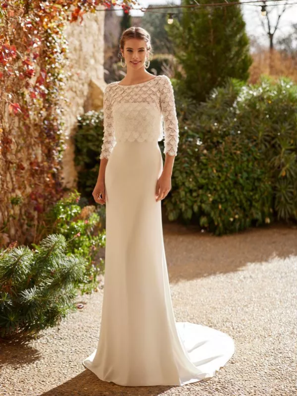 Robe de Mariée Dinara Fourreau Rosa Clara