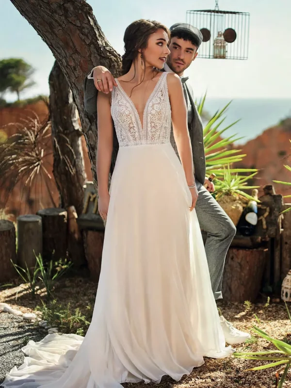 Robe de Mariée 23433 Princesse Très Chic