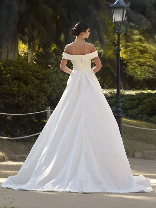 Robe de Mariée Mikado 314637 Susanna Rivieri – Image 2