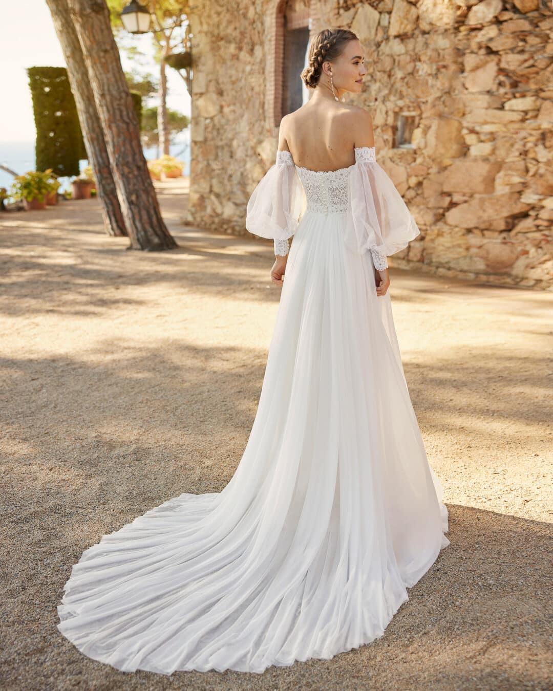 Robe de Mariée Rinat Trapèze Alma Novia – Image 2