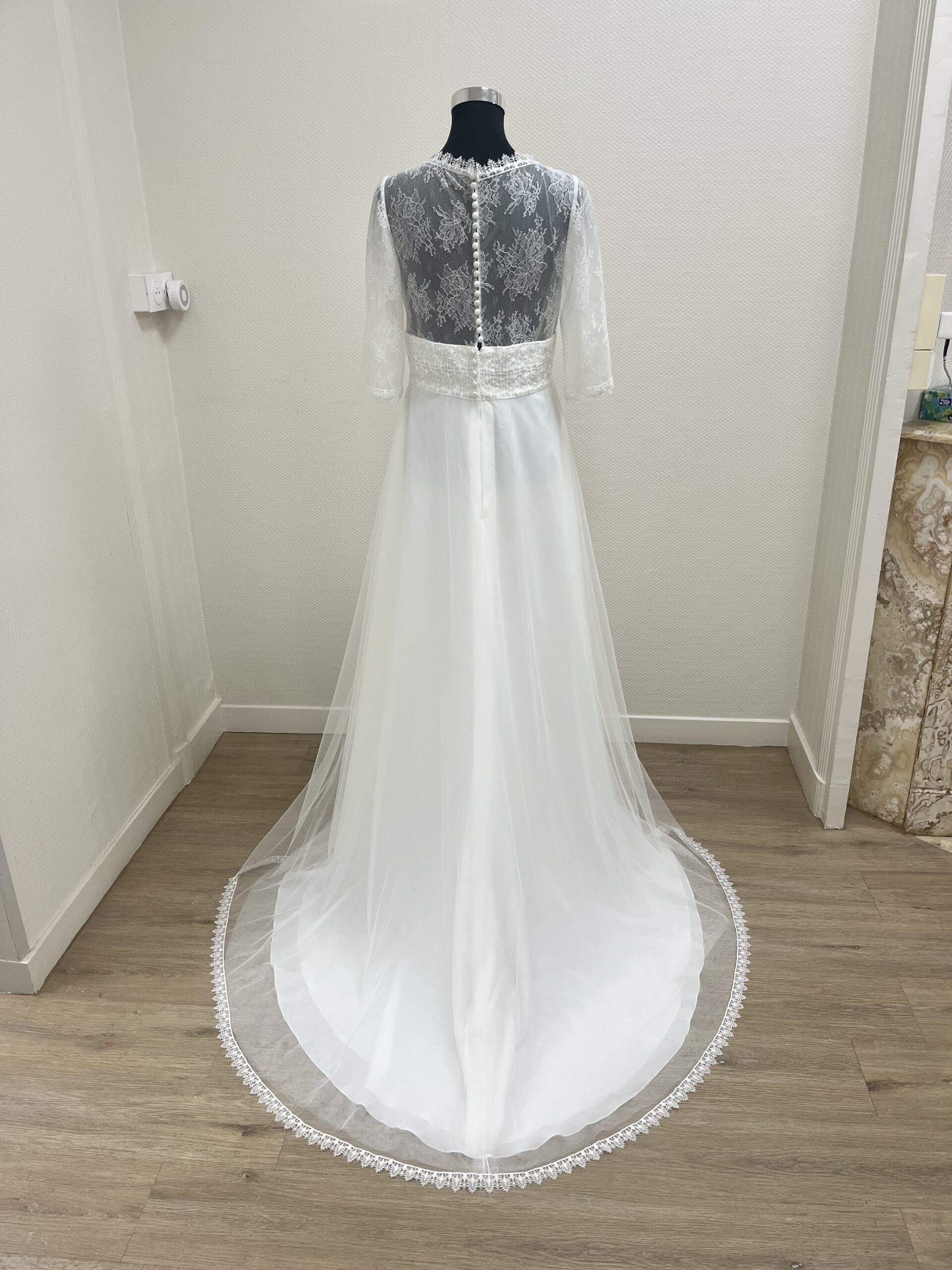 Robe de Mariée BM2132 Trapèze Bo'm – Image 4