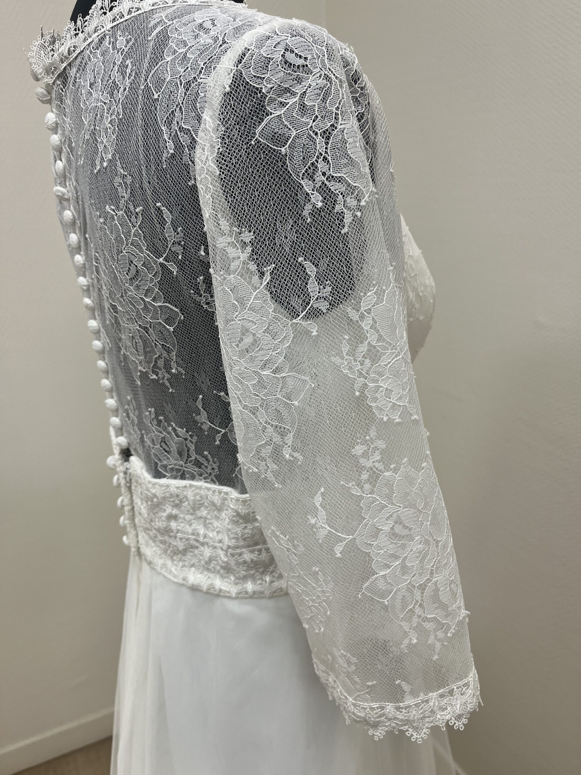 Robe de Mariée BM2132 Trapèze Bo'm – Image 7