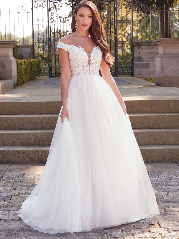 Robe de Mariée 44341 Trapèze Justin Alexander – Image 3